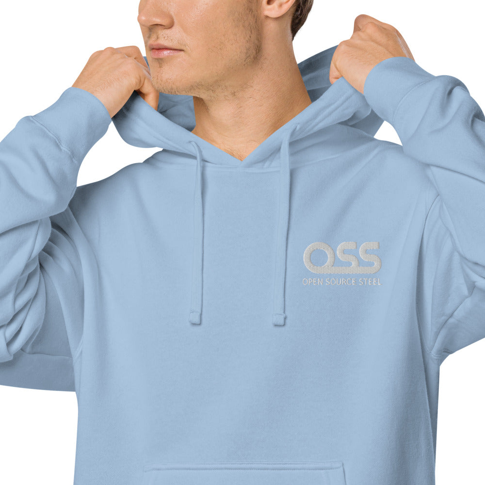 OSS Unisex pigment dyed hoodie